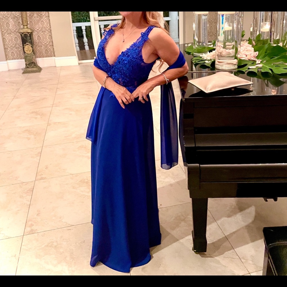 Unique and Beautiful French guess Dress for wedding or evening party.